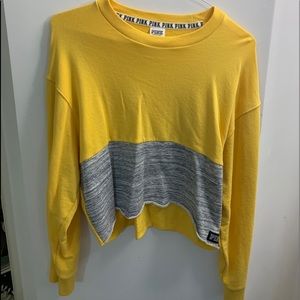 Pink/VS Long Sleeve Sweater Hoodie